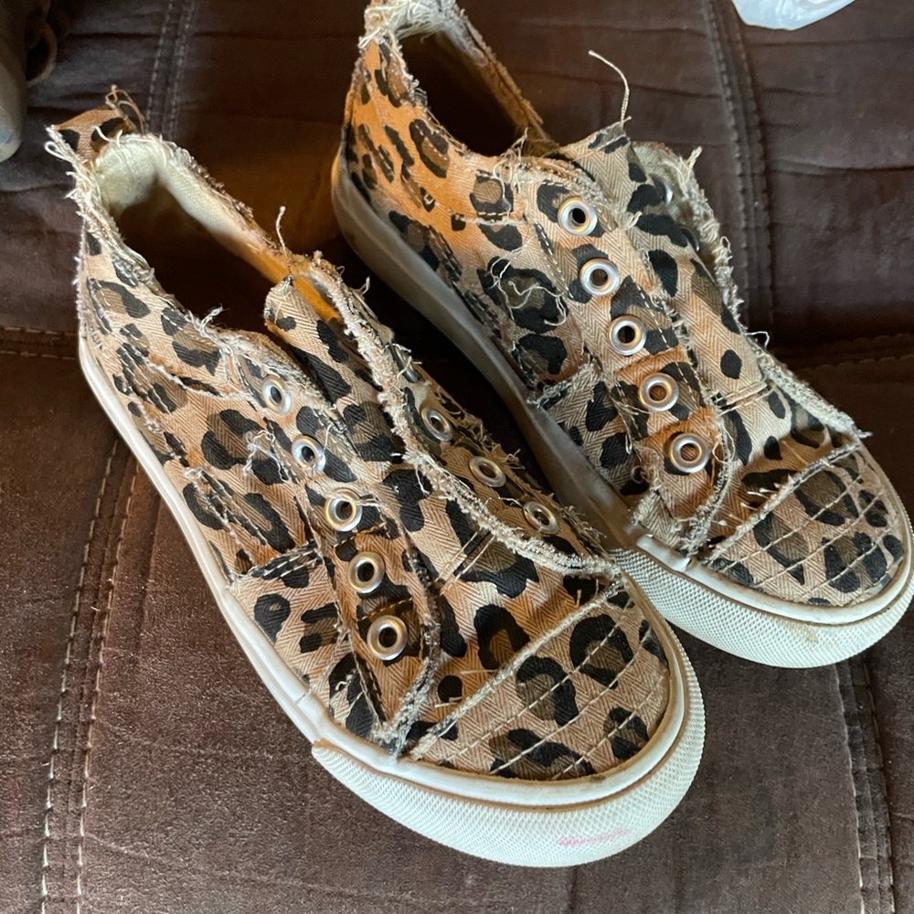 Leopard sneakers